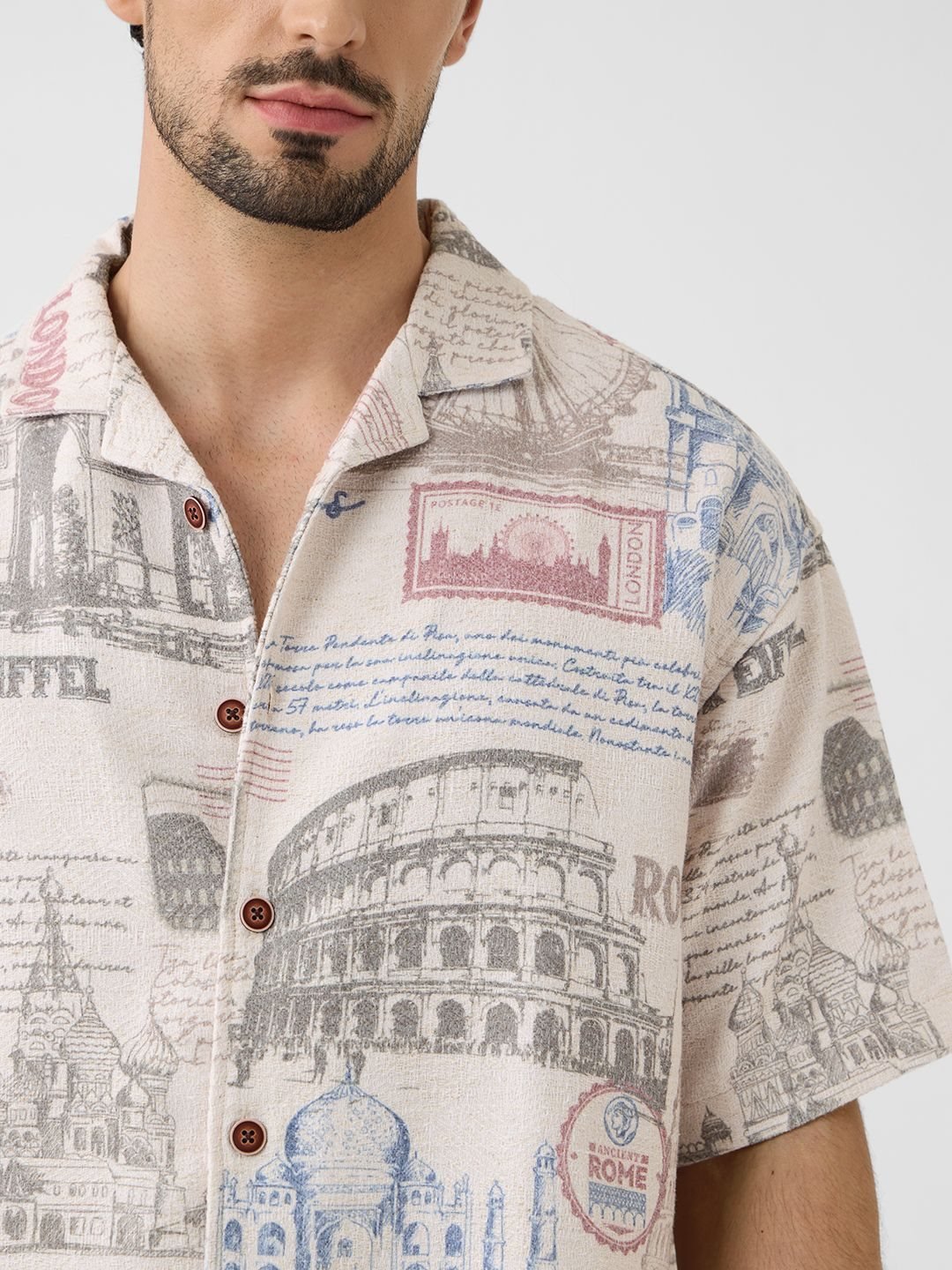 Textured Shirt: Monuments alternative